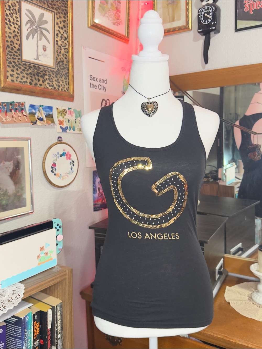 Y2K bling tank